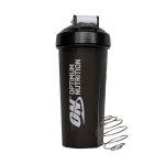 Optimum Nutrition Shaker Plus 600 ml – priesvitná čierna – balenie