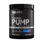Optimum Nutrition Platinum Pump Pre-Workout 380 g – pre-workout bez kofeínu – balenie