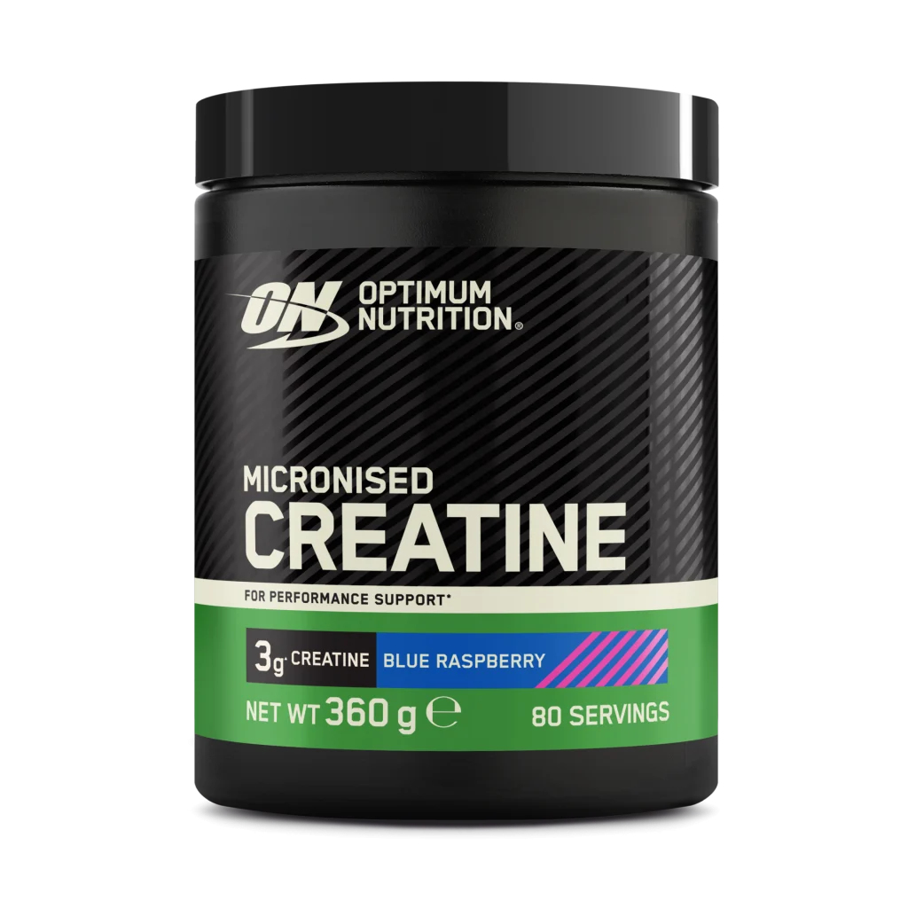 Optimum Nutrition Micronised Creatine 360 g – Blue Raspberry