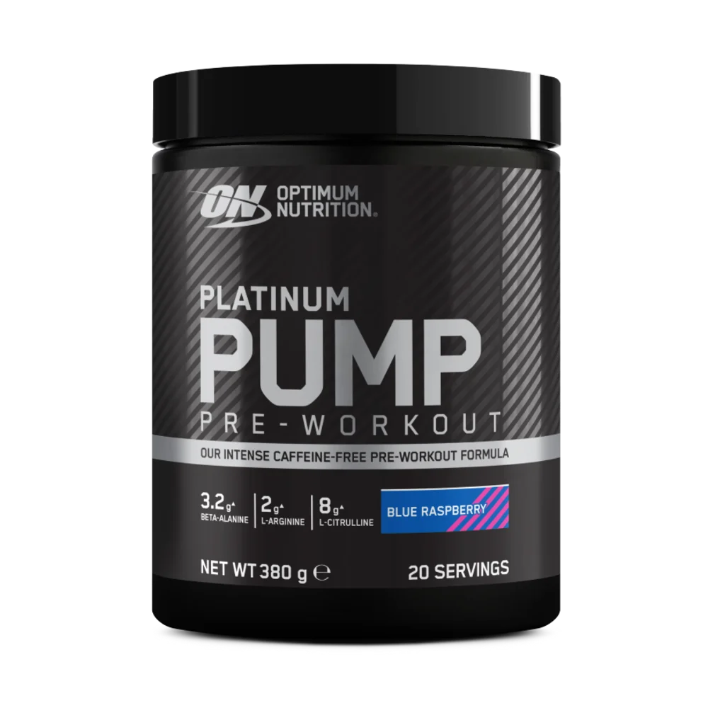 Optimum Nutrition Platinum Pump Pre-Workout 380 g – pre-workout bez kofeínu