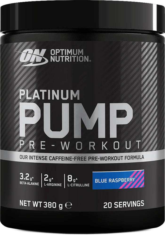 Optimum Nutrition Platinum Pump Pre-Workout 380 g – pre-workout bez kofeínu