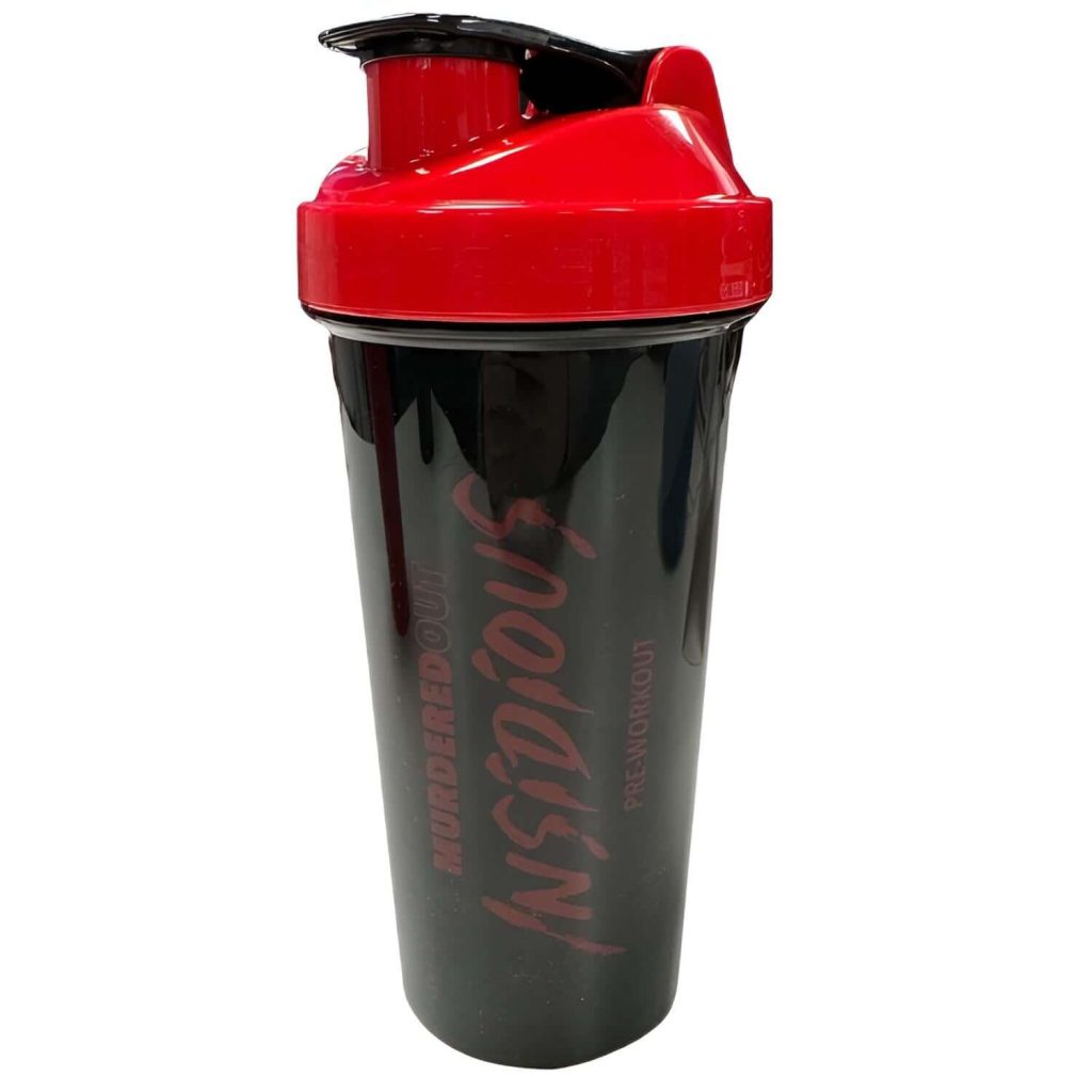 Murdered Out Insidious Shaker 600 ml – červeno-čierny