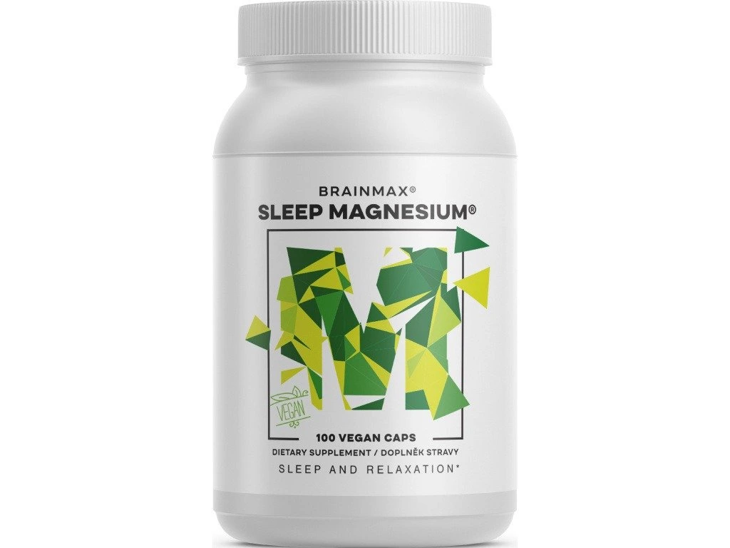 BrainMax Sleep Magnesium 320 mg 100 kapsúl pre spánok