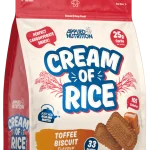 Applied Nutrition Cream of Rice 1000 g – ryžová kaša, komplexné sacharidy (vegan) – príchuť Toffee biscuit