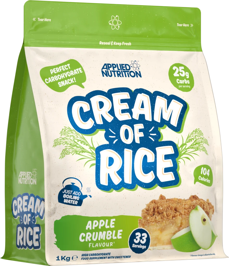 Applied Nutrition Cream of Rice 1000 g – ryžová kaša, komplexné sacharidy (vegan)