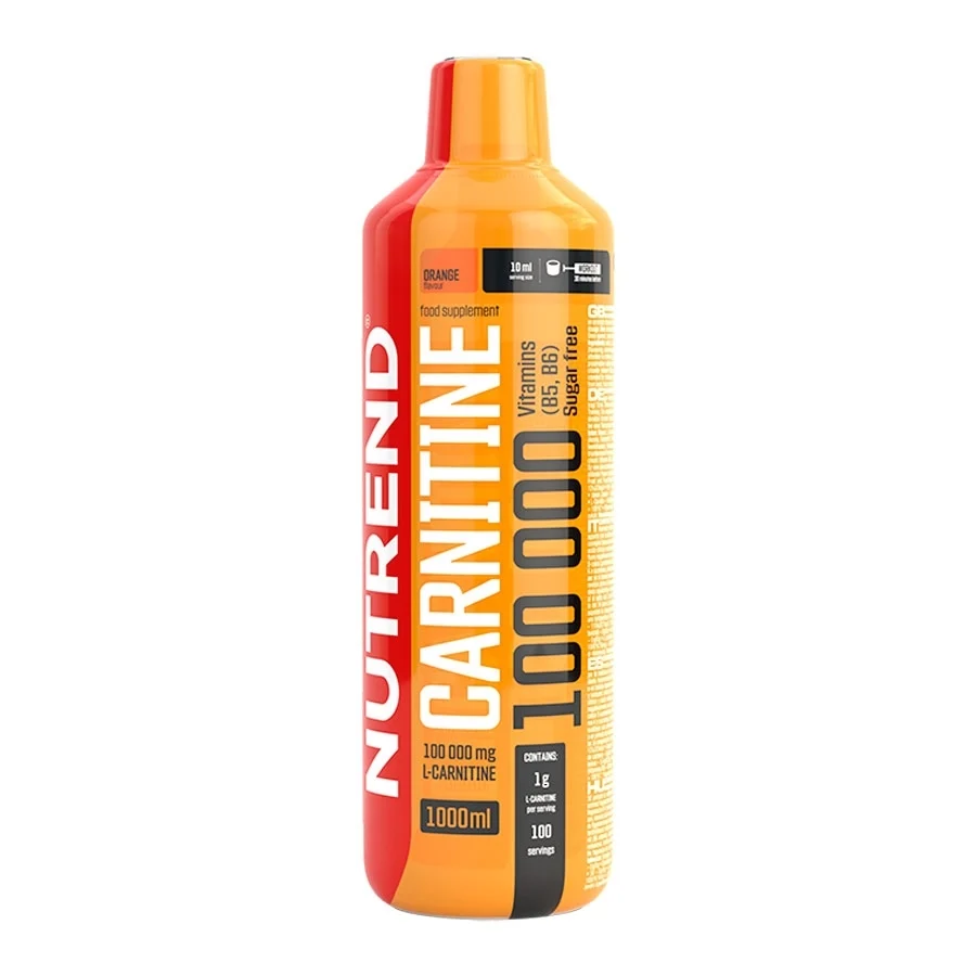 Nutrend Carnitine 100000 1000 ml – tekutý L-karnitín (Carnipure®)