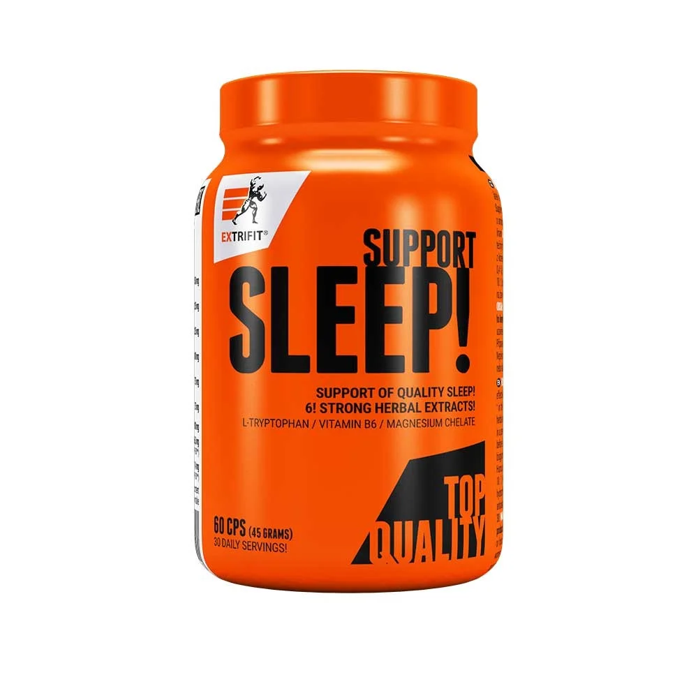 Extrifit Sleep! 60 kapsúl – bylinky, horčík, B6 a tryptofán