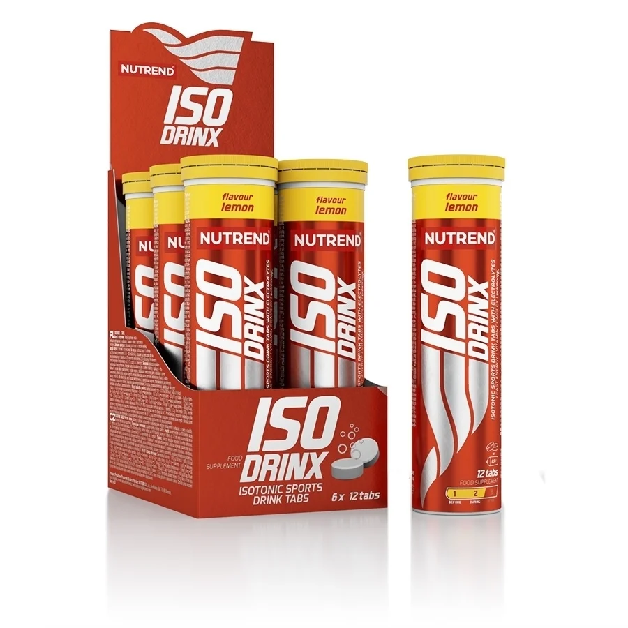 Nutrend Isodrinx tabs 12 tabliet – iontový nápoj v tabletách