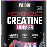 Weider Micronized Creatine Gummies 60 ks – jahoda & černica